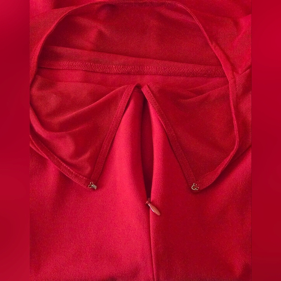 Lane Bryant Elegant Red Shift Dress - Picture 7 of 10